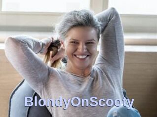 BlondyOnScooty