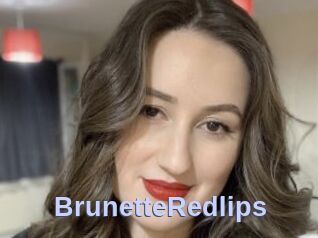 BrunetteRedlips