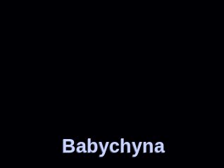 Babychyna